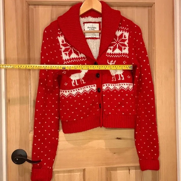 Abercrombie & Fitch Holiday Cardigan - Picture 7 of 7